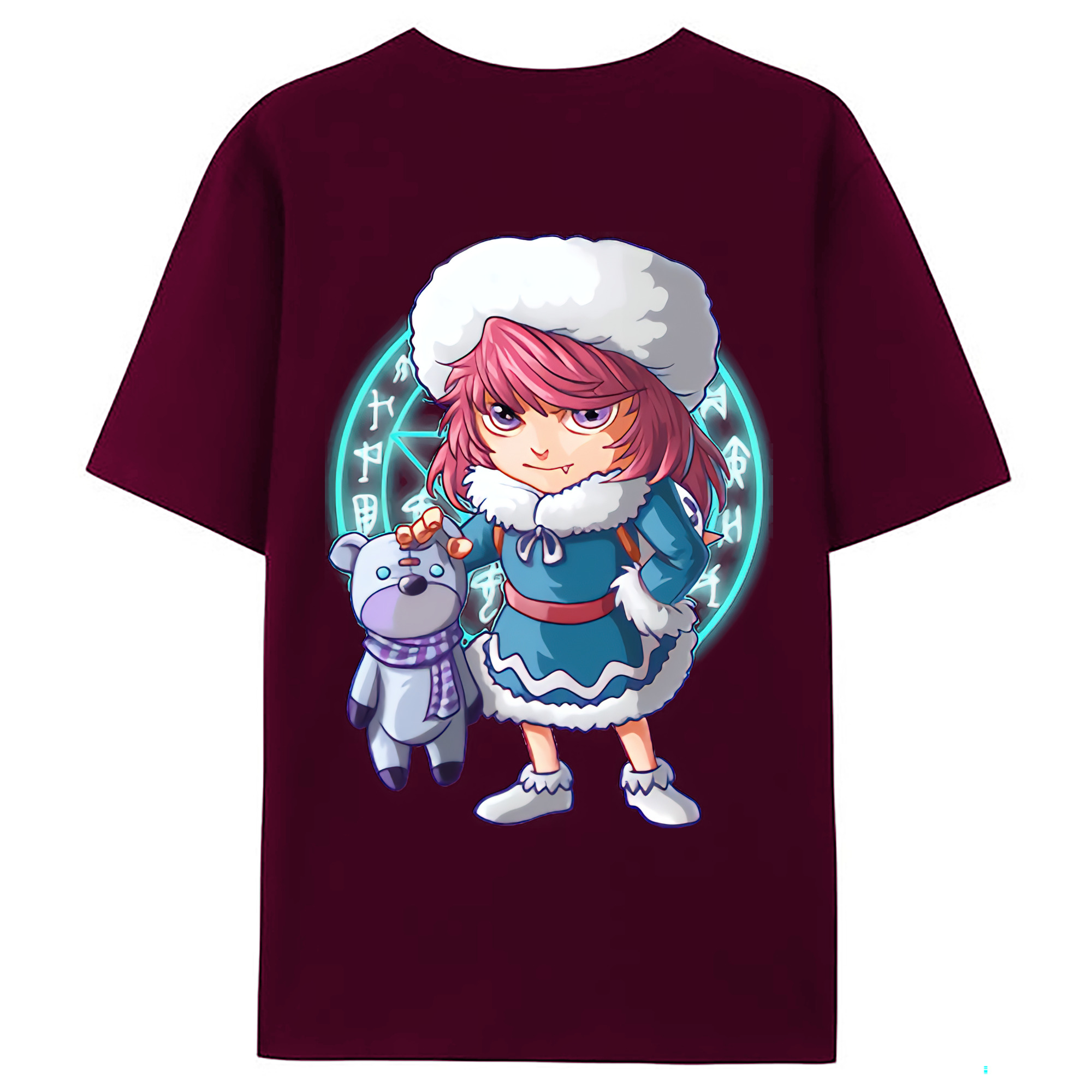 （画像用） リーグ・オブ・レジェンド League of Legends LOL レディース半袖Tシャツ(バックプリント)